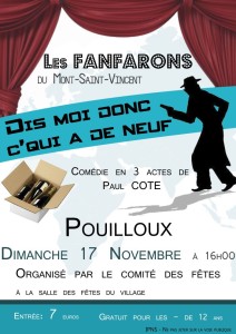 Théâtre « Les Fanfarons »