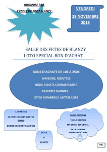 Ecole de Foot de Blanzy