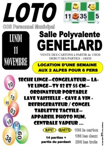 COS personnel municipal (Génelard)