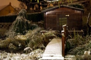 Neige sur le bassin minier