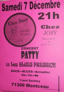 Concert chez Josy (Montceau)
