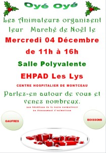 Rappel : EHPAD » Les Lys » (Montceau-les-Mines)