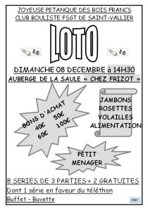Joyeuse pétanque des Bois Francs (Saint-Vallier)