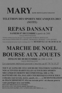 Téléthon (Mary)