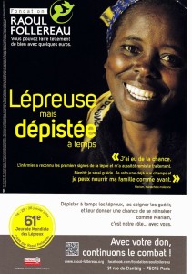 61è Journée Mondiale des Lépreux