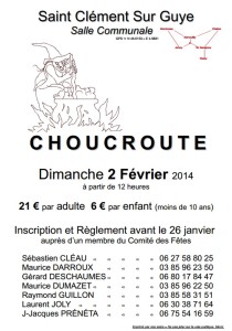 Comité des fêtes de Saint-Clément-sur-Guye