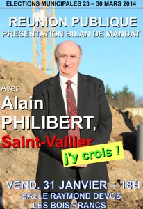 Municipales 2014 (Saint-Vallier)