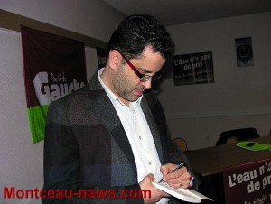 Conférence–débat du Parti de Gauche à Blanzy