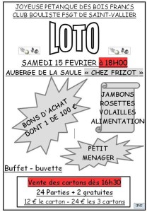 Joyeuse Pétanque des Bois-Francs – Club bouliste (Saint-Vallier)