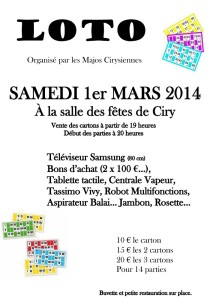 « Majos Cirysiennes » (Ciry-Le-Noble)