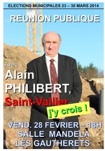 Municipales 2014 (Saint-Vallier)