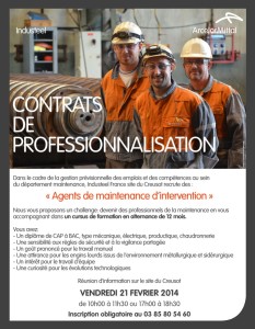 Rappel : Industeel – ArcelorMittal (Le Creusot)