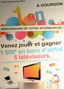 Anniversaire de votre Intermarché de Gourdon