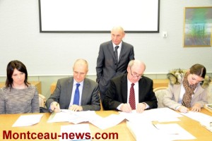 Signature de Contrats d’Avenir (Saint-Vallier)