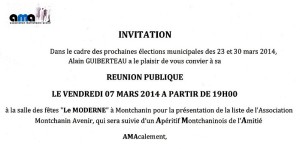 Municipales 2014 (Montchanin)