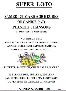 « Planète Chansons » (Perrecy-les-Forges)