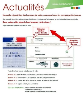Municipales 2014 (Montchanin)