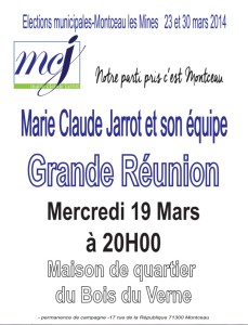 Municipales 2014 (Montceau-les-Mines)