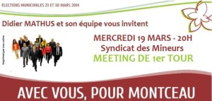 Municipales 2014 (Montceau-les-Mines)