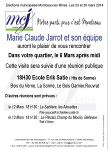 Municipales 2014 (Montceau-les-Mines)