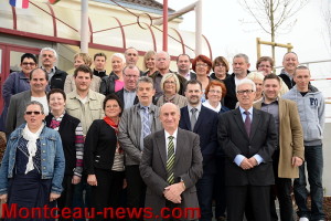 Installation, ce dimanche matin, du nouveau conseil municipal de Saint-Vallier