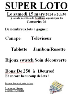 « Conscrits 96 » (Pouilloux)