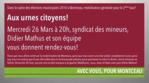 Municipales 2014 (Montceau-les-Mines)