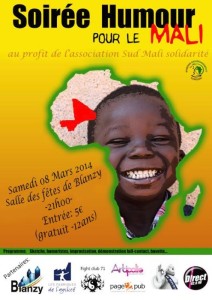 Soirée Humour pour le Mali