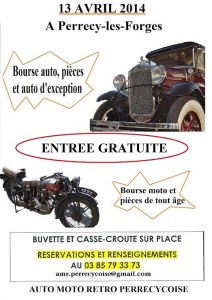 « Club Auto Moto Rétro Perrecycoise » Perrecy-les-Forges)