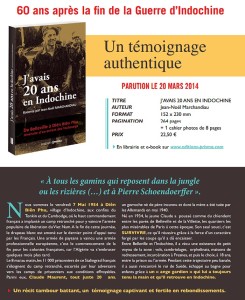 « 60 ans après la fin de la guerre d’Indochine » (Littérature-Histoire)