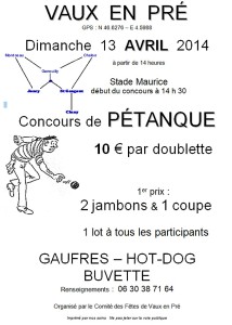 Comité des fêtes (Vaux-en-Pré)
