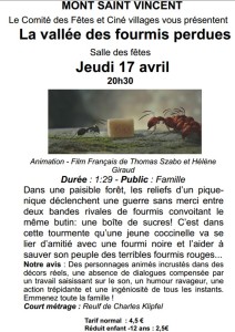 Cinéma à Mont-Saint-Vincent