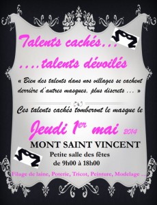 Talents cachés…talents dévoilés (Mont-Saint-Vincent)