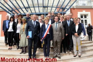 Premier conseil municipal (Montceau-les-Mines)