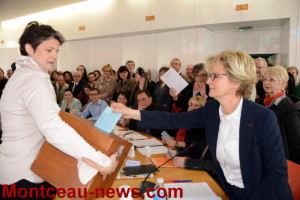 Premier conseil municipal (Montceau-les-Mines)
