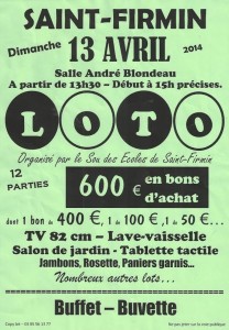 Sou des écoles de Saint-Firmin