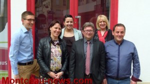 Conférence de presse des élus socialistes de Montceau