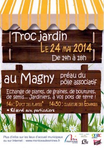Troc Jardin au pôle associatif du Magny (Montceau-les-Mines)