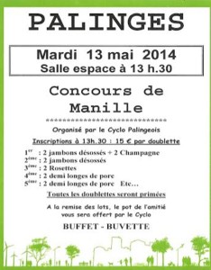 Concours de Manille à Palinges