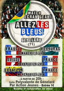 Coupe du Monde de foot (Génelard)