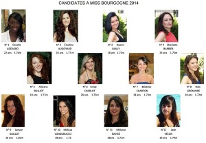 Miss Bourgogne 2014