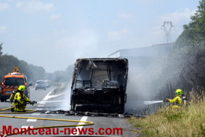 Ce midi sur la RCEA – RN70 (Montceau-les-Mines) Réactualisé à 14 h 30