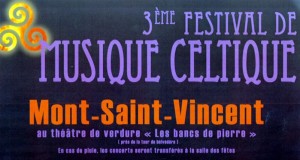 Ce dimanche au théâtre de verdure à Mont Saint Vincent