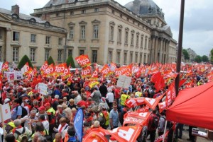 Manifestation des retraités a PARIS du mardi 3 juin 2014 (Social)