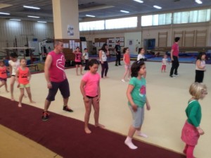 Zumba family chez les Kids au CSL Gym (Sain-Vallier)