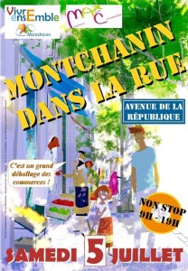 « Montchanin dans la rue »