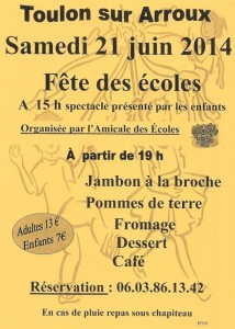 Amicale des écoles (Toulon-sur-Arroux)