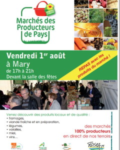 « Marchés de Producteurs de Pays » à Mary