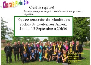 Chorale « Plein ciel » (Toulon-sur-Arroux)