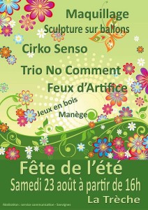 RAPPEL : Fête de l’été à Sanvignes